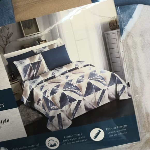 💯🔥PEARL BAY by STEVE MADDEN QUEEN SIZE 6 PIECE SHEET SET MSRP $139.99 🔥🔥NE